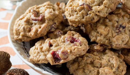 Oatmeal Cranberry Walnut Cookies