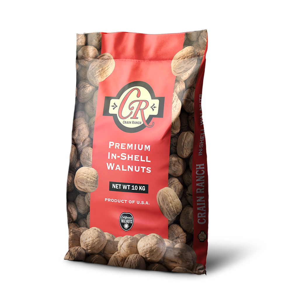 Super Jumbo 34 mm Chandler Inshell Walnuts – Crain of California