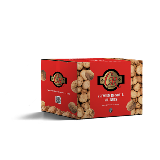 Jumbo Chandler Inshell Walnuts - 12 kg